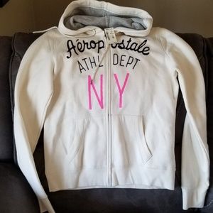 Aeropostale Zipper Hoodie Sweater
